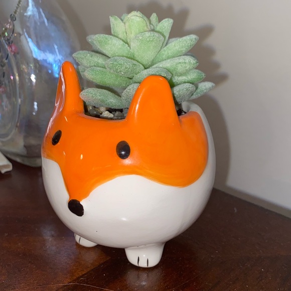 Faux/Fake Fox Succulent Home Decor - Picture 2 of 7